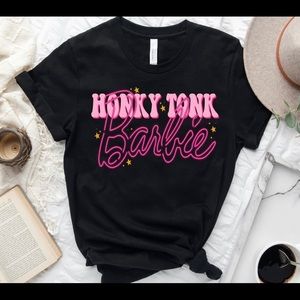 Honky Toni Barbie Tshirt Black